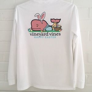 Vineyard Vines Long Sleeve Unisex Easter T-Shirt Size 16